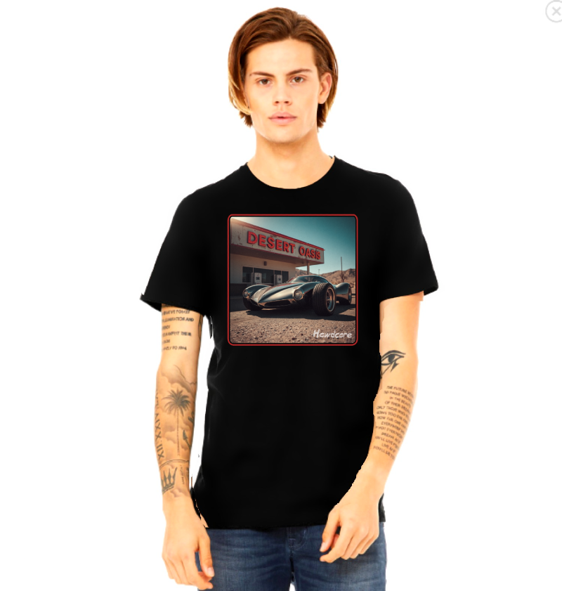 Desert Oasis: Sleek in the Sun by Hawdcore Tees